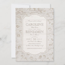 Weiße Spitzen und Holz rustikale Landhochzeit