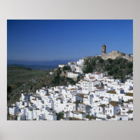 Weiße Stadt Casares, Andalusien, Spanien 2