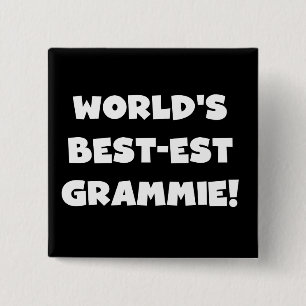 Weiße T-Shirts und Geschenke des Gut-est Grammie d Button