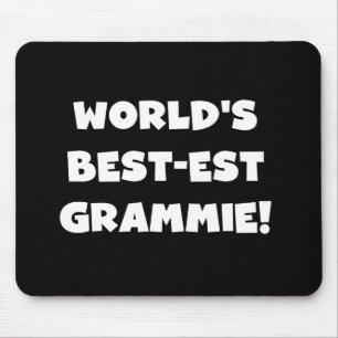 Weiße T-Shirts und Geschenke des Gut-est Grammie d Mousepad
