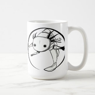 (Weiße) Tasse des Axolotlkreises