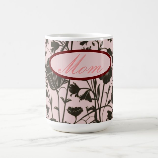 Weiße Tasse für den Muttertag (Mittel)