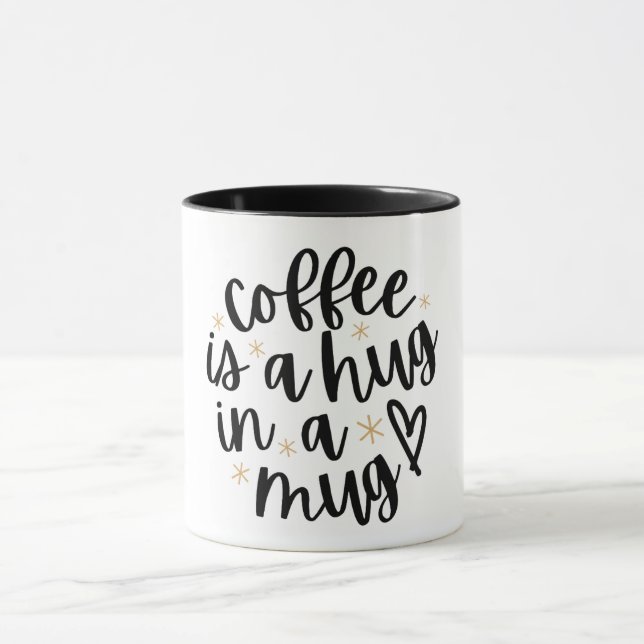 Weiße Tasse mit authentischem Design (Zentrum)