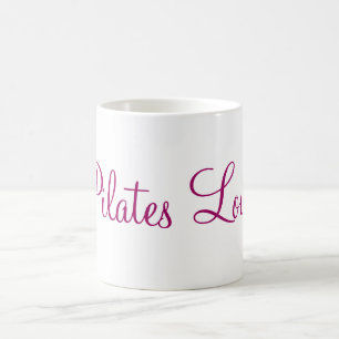 Weiße Tasse   Pilates Lovers