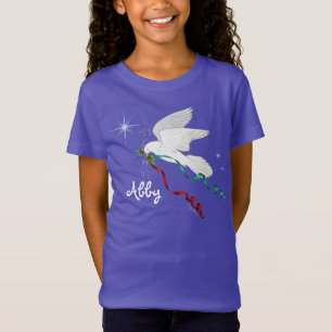 Weiße Taube T-Shirt