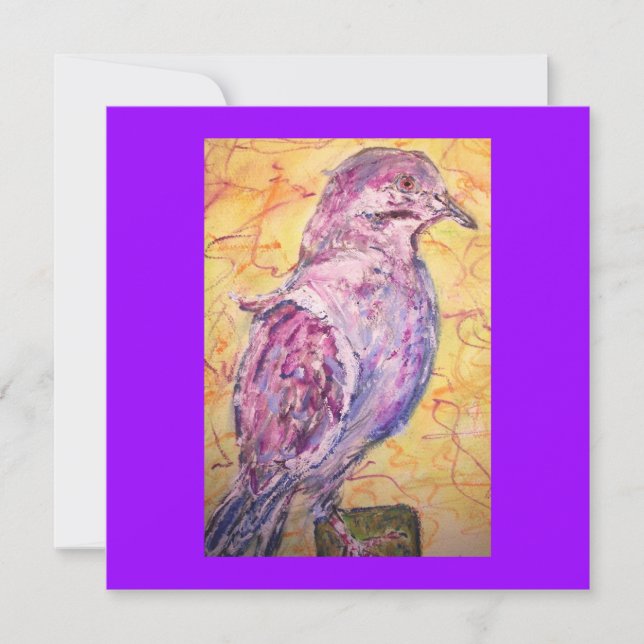 Weiße Taubenkunst (Vorderseite)