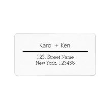 WEISSE TEXTURE EINFACHE MINIMAL-TEXT-STYLE-ETIKETT