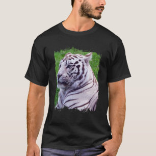 Weiße Tiger Boys Cool Tiger Strip Tier Bengalisch T-Shirt