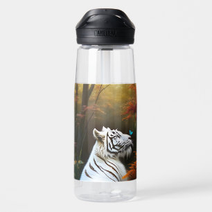 Weiße Tiger, die Momente lieben, Trinkflasche