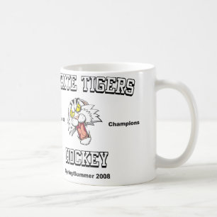 Weiße Tiger-Kaffee-Tasse Tasse