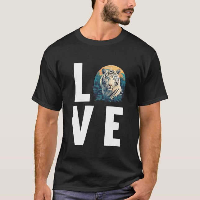 Weiße Tiger Weiße Tiger T-Shirt (Vorderseite)