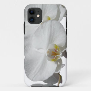 Weiße tropische Orchideen iPhone 11 Hülle