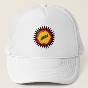 weiße Trucker-Kappe DESIGN AFRICA Truckerkappe