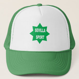 Weiße Trucker-Kappe SEVILLA SPORT Truckerkappe