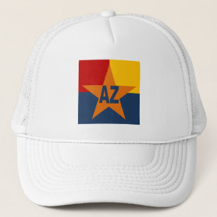 Weiße Trucker-Mütze ARIZONA Truckerkappe