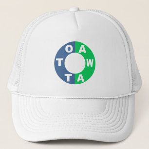 weiße Trucker-Mütze DESIGN OTTAWA Truckerkappe