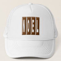 Weiße Trucker-Mütze NOEL CHOCOLATE