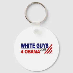 Weiße Typen 4 Obama Schlüsselanhänger