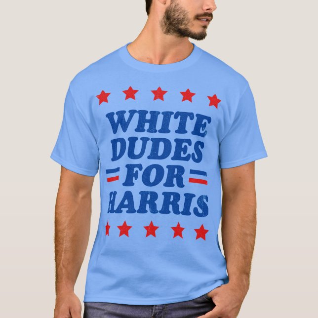 Weiße Typen für 4 T-Shirt (Vorderseite)