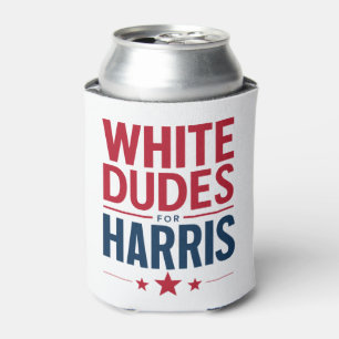 Weiße Typen für Harris Wahl Kamala Harris 2024 Dosenkühler
