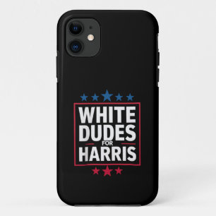 Weiße Typen für Kamala Harris als Präsidentin 2024 Case-Mate iPhone Hülle