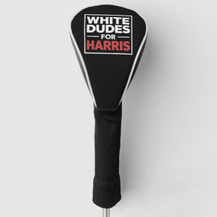 Weiße Typen für Kamala-Harris als Präsidentin 2024 Golf Headcover