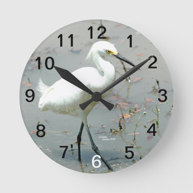 Weiße Uhr (Vorderseite)