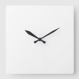 Weiße Uhr