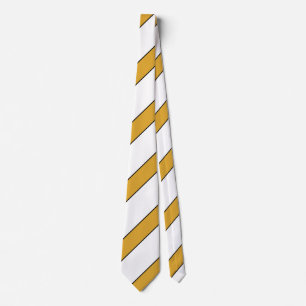 Weiße und gelbe Krawatte
