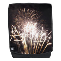 Weiße und goldene Feuerwerke I Patriotische Feier