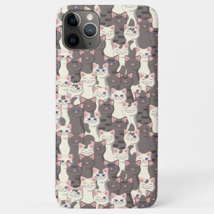 Weiße und graue Katzen Case-Mate iPhone Hülle