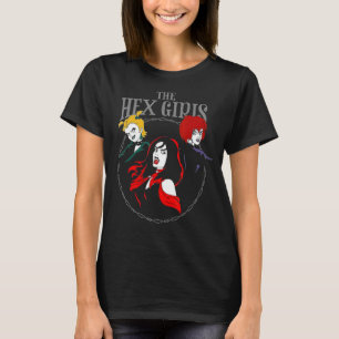 Weiße und schwarze Girls der Musikkünstler Hexen f T-Shirt