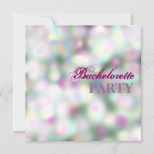Weiße unscharfe Bokeh-Lichter Glamour-Party-Einlad Einladung