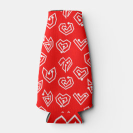 Weiße Valentinische Mazes Flaschenkühler