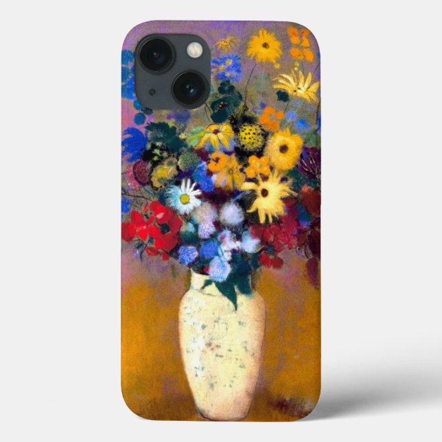 Weiße Vase mit Blume Odilon Redon Case-Mate iPhone Hülle (Rückseite)