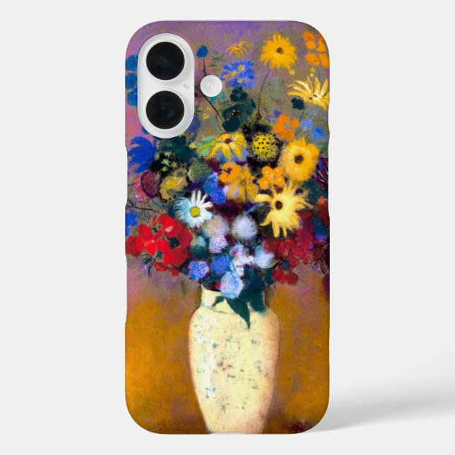 Weiße Vase mit Blume Odilon Redon Case-Mate iPhone Hülle (Rückseite)