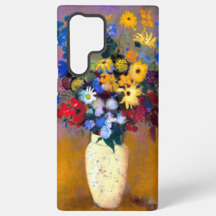 Weiße Vase mit Blumen Odilon Redon Samsung Galaxy Hülle
