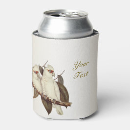 Weiße Vögel Hochzeit kann kühler Dosenkühler