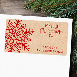 Weiße Volkskunst Schneeflocke Kraft aus Geschenk