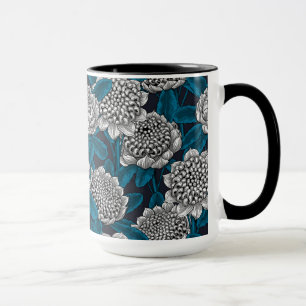 Weiße Waratah-Blüten Tasse