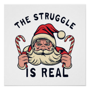 weiße Weihnachten, DER KAMPF IST REAL Poster