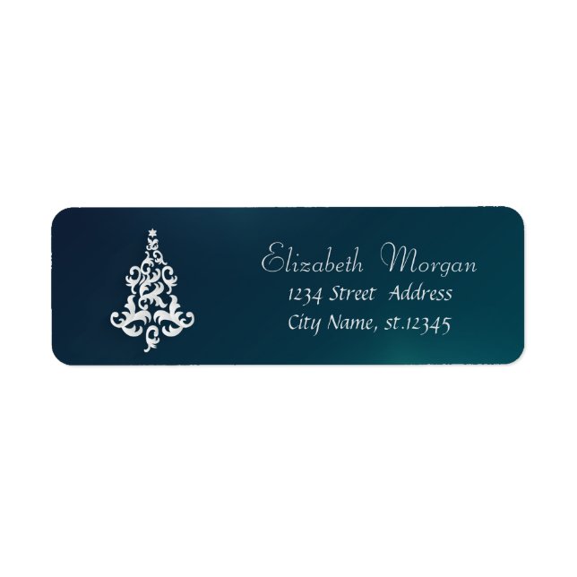 Weiße Weihnachtsbaume Grüner Feiertag, Weihnachten (Vorne)