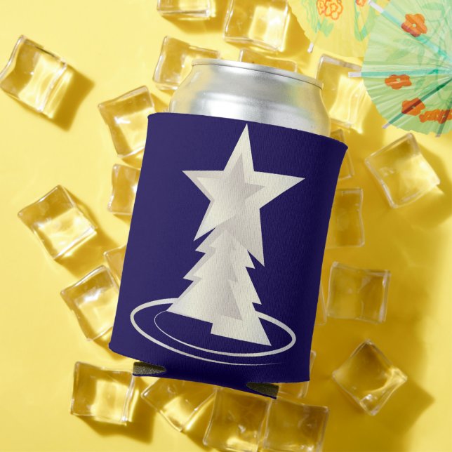 weiße Weihnachtsfeier Dosenkühler (In Situ Sommer)