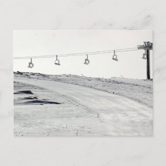 Weiße Welt Postkarte