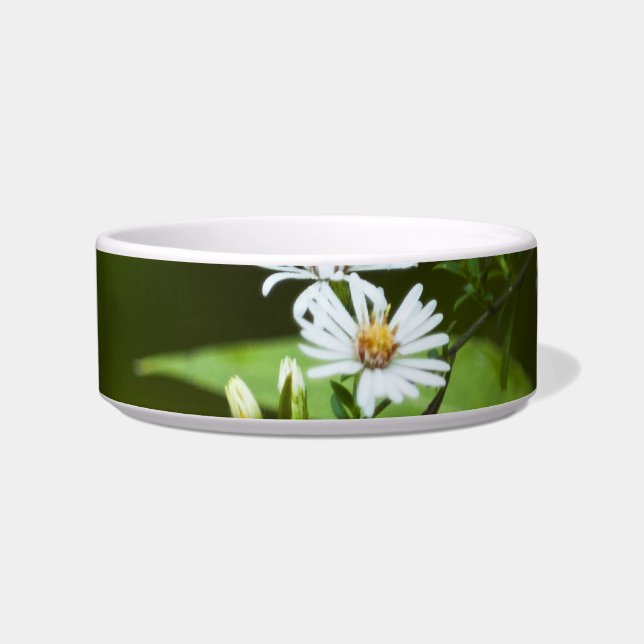 Weiße Wildblume Napf (Vorderseite)