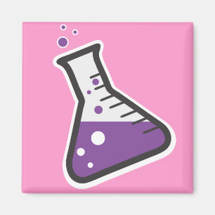 Weiße Wissenschaft Magnet