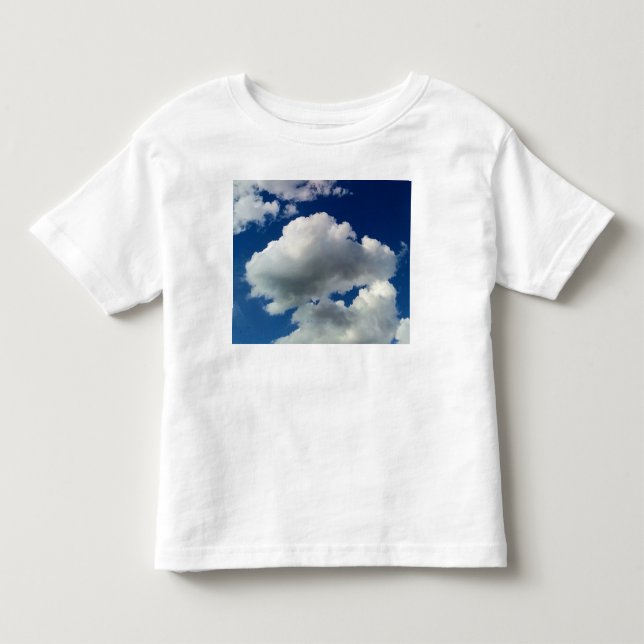 Weiße Wolken Kleinkind T-shirt (Vorderseite)