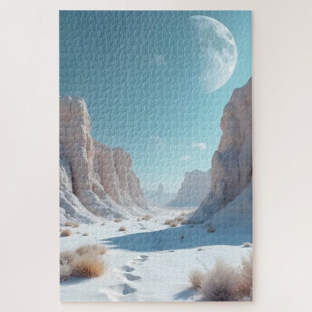 Weiße Wüste  Puzzle (Vertikal)