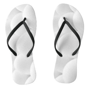 Weißeier Muscheln Gewohnt kreiert Flip Flops