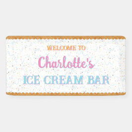 Weißeiscreme Banner